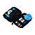 Kit Case Clássico Puff Preto - Azul - Imagem 1