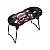 Bandeja De Metal Pequena Oval Com Suporte Estampada - Caveiras - Imagem 1