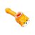 Pipe de Silicone Shiba Inu (Chachorro) - Laranja - Imagem 1