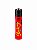 Isqueiro Clipper Grande Smoking - Supreme Vermelho - Imagem 1
