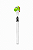 Piteira de Vidro Miniatura Yoshi - Imagem 1