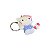Chaveiro Hello Kitty Silicone Emborrachado – Azul - Imagem 1