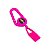 Porta Isqueiro com Chaveiro e Cordão Médio Rosa - Bart - Imagem 1