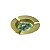 Cinzeiro de Metal Pequeno Dourado - R&M - Imagem 1
