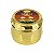 Dichavador de Metal Tambor Caveira - Dourado - Imagem 1