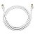 Cabo Patch Cord Mod Plug Cat6 Branco 3 Metros - Imagem 1