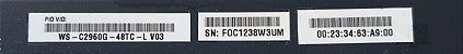 Switch Cisco Catalyst 2960G 48P Gigabit / WS-C2960G-48TC-L - Imagem 4