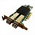 Placa De Rede Emulex 8GB lpe12002 Pci-e - Perfil baixo - Imagem 2