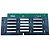 BACKPLANE DELL POWEREDGE T610 / T710 P/N: 0GW454 8 DISCOS - Imagem 1