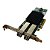 REDE DUALPORT SFP EMULEX 8G LPE 12002 8G COM GBIC - Imagem 2