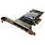 REDE QUADPORT INTEL I340 GIGABIT PN: 49Y4242 - Imagem 1
