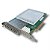 PLACA DE REDE SFP QUADPORT 16G QLOGIC QLE2694 + GBIC - Imagem 1