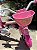 BICICLETA ARO (12) FEMININA COR ROSA/BRANCO S/MARCHA MARCA NATHOR FLOWER COM CESTA - Imagem 3
