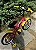 BICICLETA ARO (16) MASCULINA COR VERMELHA/AMARELA S/MARCHA MARCA MILANO GROW UP - Imagem 6