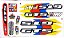 CARTELA DE ADESIVO PARA QUADRO DE BICICLETA MTB GTS PRO M7 BRANCO/AMARELO/VERMELHO/AZUL/PRETO - Imagem 1
