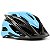 CAPACETE ADULTO AZUL/PRETO ABSOLUTE WILD COM LED TAMANHO G (56 A 60) - Imagem 1