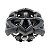 CAPACETE ADULTO PRETO/CINZA ABSOLUTE WILD C/LED - Imagem 3