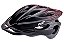 CAPACETE CICLISMO RUNNER PRETO/VERMELHO - Imagem 1