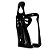 SUPORTE CARAMANHOLA SQUEEZE POLICARBONATO PRETO COM PARAFUSO INOX - Imagem 1