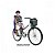 CADEIRINHA TRASEIRA BAGAGEIRO CARONA BIKE ENCOSTO ALTO - Imagem 4