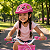 CAPACETE INFANTIL,ABSOLUTE KIDS SHAKE,COR ROSA ,PRINCESA TAMANHO M - Imagem 1
