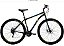 BICICLETA COLLI CAZELLE ROMA ARO(29) TAMANHO 17(M) COR PRETO/AZUL/AMARELO - Imagem 1