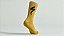 MEIA CICLISMO CANO ALTO SPECIALIZED ALGODÃO DOURADO L - Imagem 1