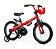 BICICLETA NATHOR LADY ARO(16) TAMANHO (P) COR VERMELHA MASCULINO - Imagem 1