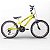 BICIICLETA MASCULINA TK3 TRACK ARO 24 AMARELO/NEON - Imagem 1