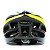 CAPACETE ADULTO PRETO/AMARELO NEON  ABSOLUTE NERO C/LED - Imagem 3