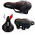 SELIM ABSOLUTE COMFORT PRETO/VERMELHO VAZADO - Imagem 1