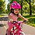 CAPACETE INFANTIL ROSA ABSOLUTE KIDS TUBARÃO TAMANHO M (49 - 55) - Imagem 1