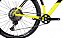 BICICLETA MTB ARO (29) CALOI ELITE CARBON RACING SHIMANO DEORE XT 12V FREIO DISC HIDRÁULICO QUADRO 17 (M) PRETO/AMARELO - Imagem 5