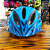 CAPACETE ADULTO  AZUL CLARO/ESCURO ELLEVEN S/LED - Imagem 8
