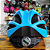 CAPACETE ADULTO  AZUL CLARO/ESCURO ELLEVEN S/LED - Imagem 9