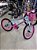 BICICLETA ARO (20) FEMININA COR AZUL CHAMPANHE S/MARCHA MARCA COLLI JULLY - Imagem 5