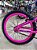 BICICLETA ARO (20) FEMININA COR ROSA NEON S/MARCHA MARCA COLLI JULLY - Imagem 4