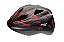 CAPACETE INFANTIL CICLISMO KIDS RAIO VERMELHO C/ APOIO DE NUCA - Imagem 1