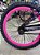 BICICLETA ARO (20) FEMININA COR PRETO FOSCO S/MARCHA MARCA COLLI JULLY - Imagem 4