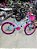 BICICLETA ARO (20) FEMININA COR AZUL CHAMPANHE S/MARCHA MARCA COLLI CELINA - Imagem 5