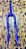 GARFO 26 V/BK TIPO POTY/MONARK AZUL TORK - Imagem 1