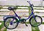 BICICLETA ARO (20) FEMININA COR AZUL/VERDE S/MARCHA MARCA TIPO MONARETA - Imagem 5