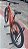 BICICLETA ABSOLUTE HERA ARO(29) TAMANHO 17(M) COR LARANJA KIT MONTAGEM - Imagem 5