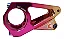 SUPORTE MESA DE GUIDÃO MTB ELLEVEN PINK/DOURADO 31.8 45MM ALUMÍNIO - Imagem 4