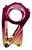 SUPORTE MESA DE GUIDÃO MTB ELLEVEN PINK/DOURADO 31.8 45MM ALUMÍNIO - Imagem 6