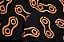 MEIA MARCIO MAY EXTRA GRANDE MAXI ORANGE ELO - Imagem 5