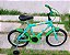 BICICLETA ARO (16) MASCULINA COR VERDE/VERDE S/MARCHA MARCA ATTACK STARBOY - Imagem 3