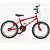 BICICLETA ARO (20) MASCULINA COR CROMOCOLOR VERMELHO S/MARCHA FREIO V-BRAKE MARCA MILANO FREESTYLE - Imagem 1