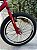 BICICLETA ARO (20) MASCULINA COR CROMOCOLOR VERMELHO S/MARCHA FREIO V-BRAKE MARCA MILANO FREESTYLE - Imagem 5