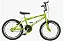 BICICLETA ARO (20) MASCULINA COR CROMOCOLOR VERDE S/MARCHA FREO V-BRAKEMARCA MILANO FREESTYLE - Imagem 1